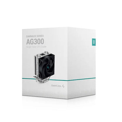 DeepCool AG300 92mm 4-Pin PWM CPU Cooler - Black (R-AG300-BKNNMN-G)