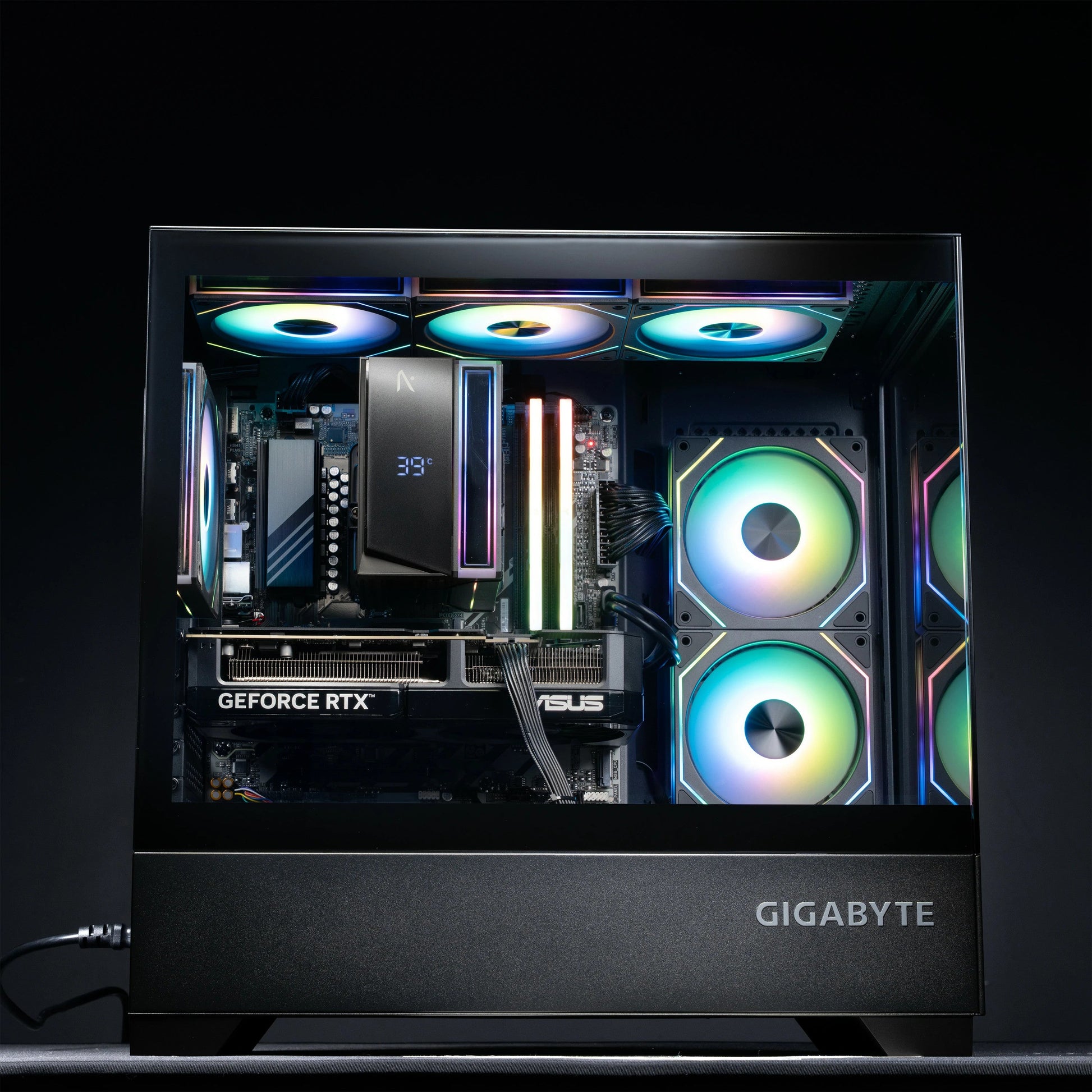 Aftershock Chamber | RTX 5070 Dual OC 12GB | Ryzen™ 5 7500F | 16GB DDR5 | Gaming PC