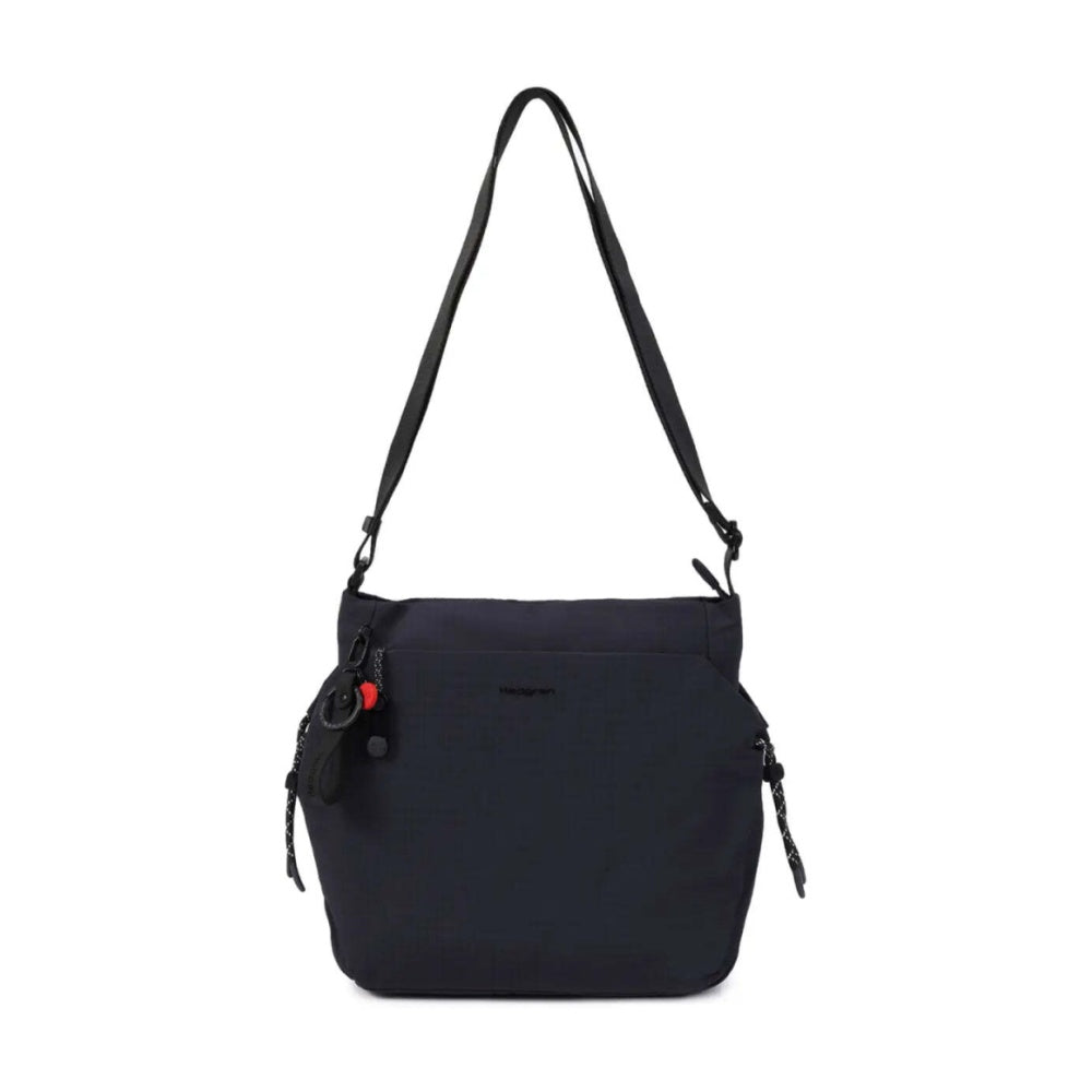 Hedgren Makoto Lightweight Expandable Square Crossover Bag Vulcan Blue