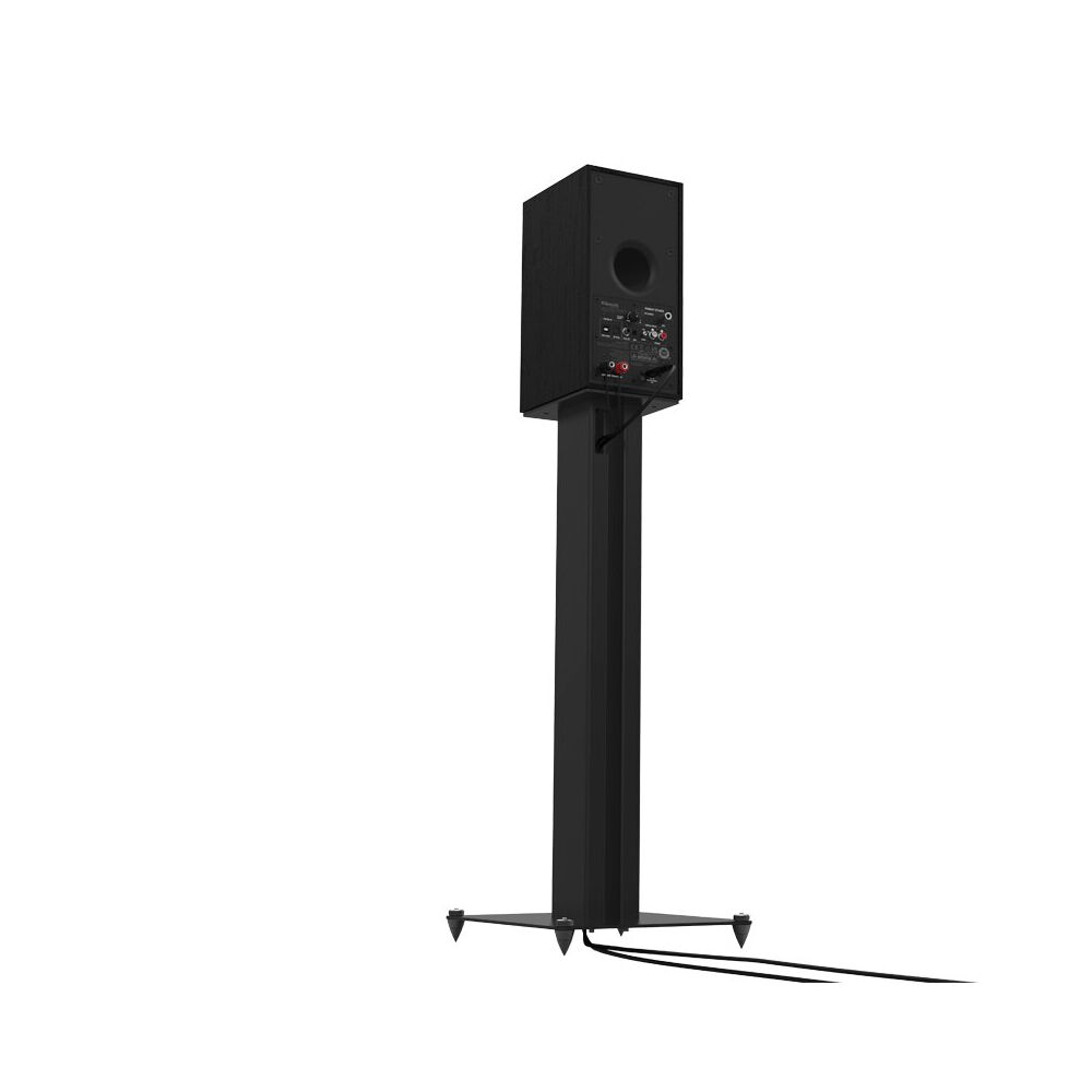 Klipsch Adjustable Bookshelf Universal Speaker Stands 28 Inches (2x) Black