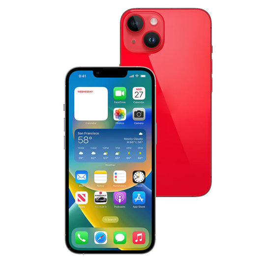 Apple iPhone 14 256GB (Red) [*Refurbished: As new]