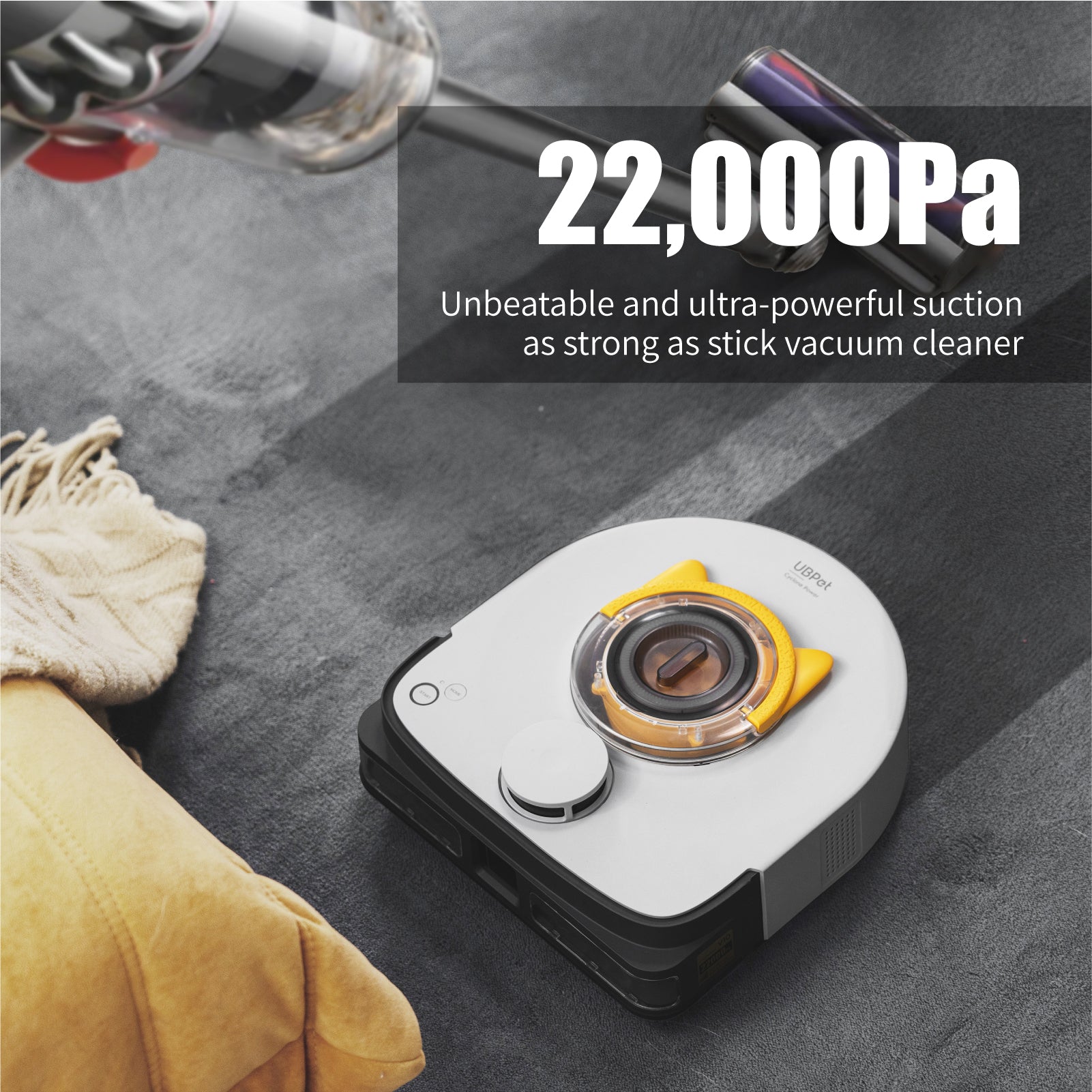 Pettecc UB Pet V10 Cyclone Vacuum Robot