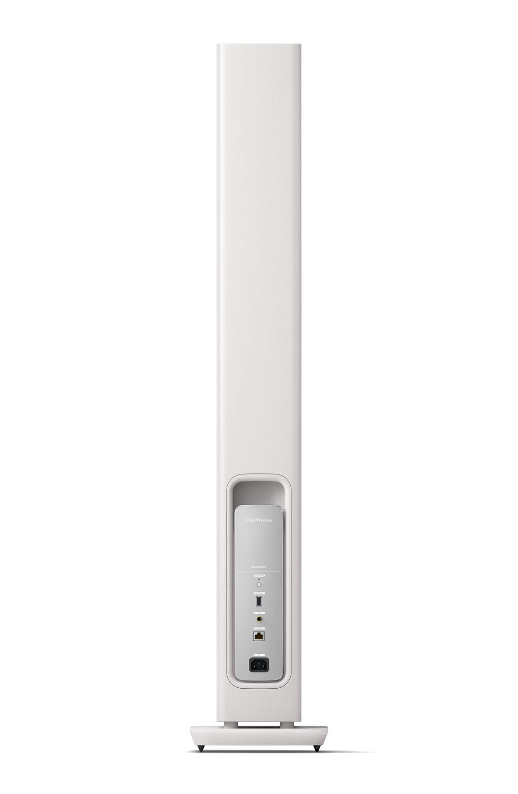 KEF LS60 Wireless Hifi Speakers Pair (Mineral White)