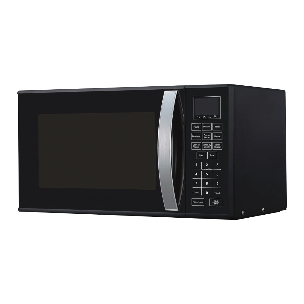 Heller Microwave Oven 25L 900W Digital 10 Power Levels Black Glass Turntable