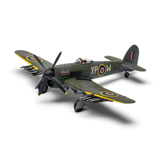 Airfix 1/72 Hawker Typhoon Mk.IB Fighter Jet Scaled Plastic Model Kit