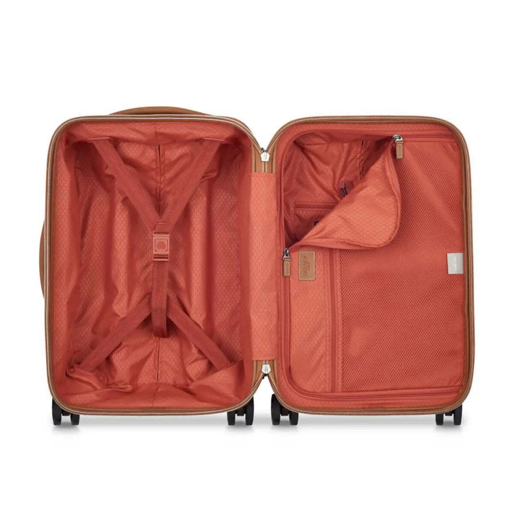 Delsey Chatelet Air 2.0 - 55 cm 4-Wheel Cabin Suitcase - Brown
