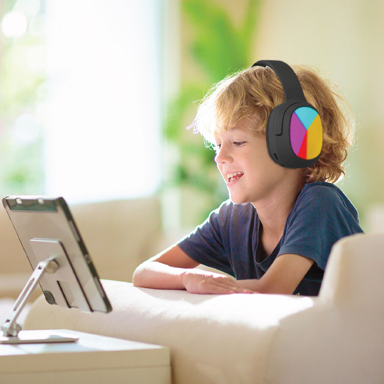 Laser Kids Wireless Headphones – Volume Limited (Black)
