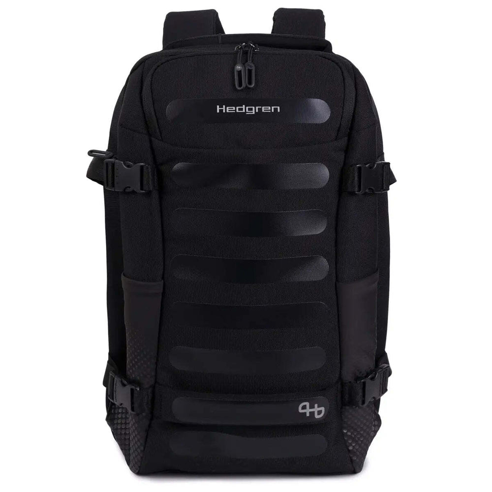 Hedgren TRIP M Expandable 15.6" Laptop Travel Backpack with RFID - Black