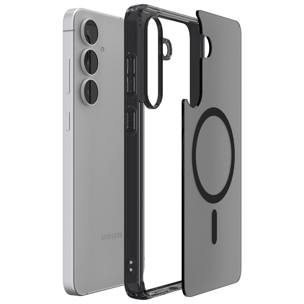 SPIGEN Ultra Hybrid MagSafe Case for Galaxy S25 FE (Frost Black Graphite)