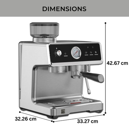 Kenmore Automatic Tamping Espresso Coffee Machine