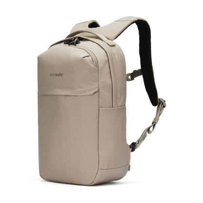 Pacsafe V City Anti-Theft RFID 16" Laptop Secure Backpack 20L Beige