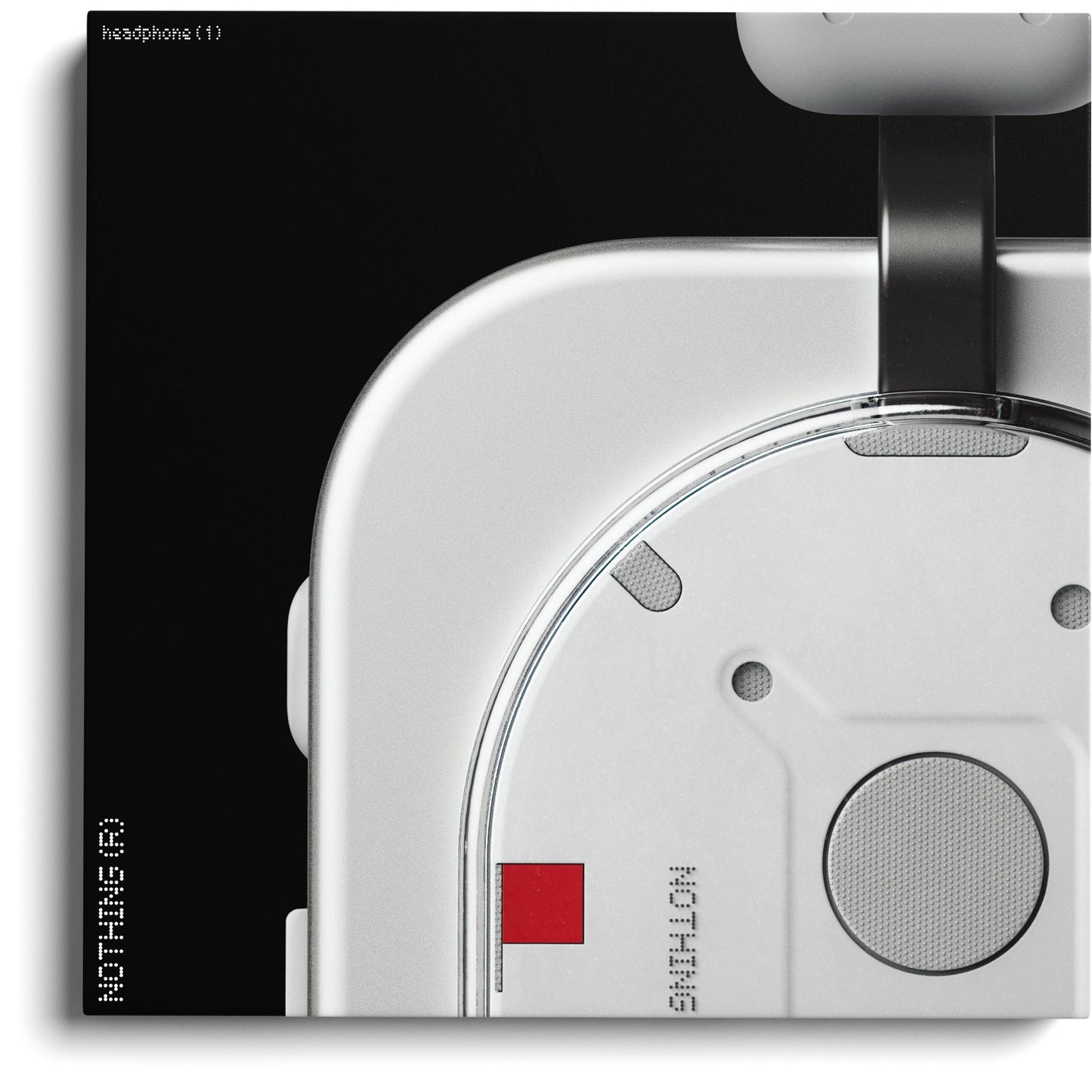 NOTHING Headphone (1) Over-Ear ANC Headphones (White)