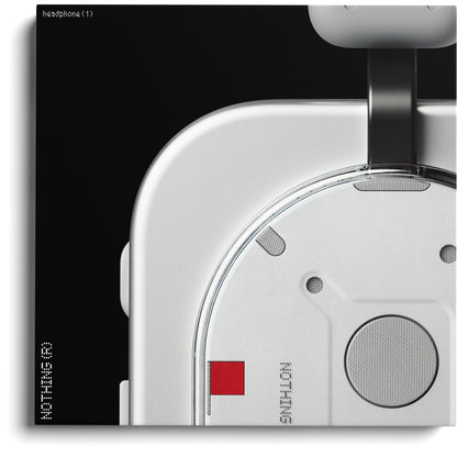 NOTHING Headphone (1) Over-Ear ANC Headphones (White)