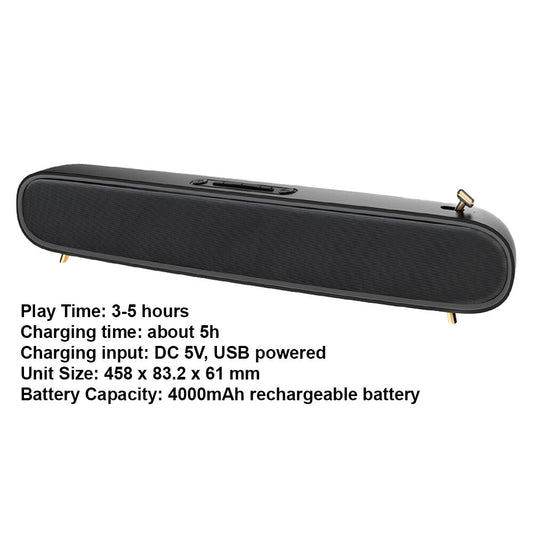 Philex Cinematic Bluetooth Speaker (Black)