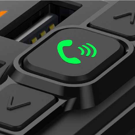 Laser Bluetooth FM Transmitter with USB Charging (Black)