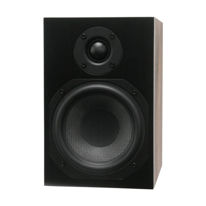 Scansonic HD 2-Pieces L5 Series Bookshelf Home Speakers 120W (Walnut)