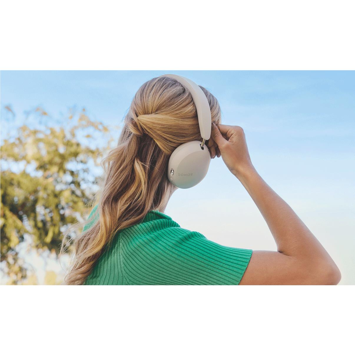 Sonos Ace Active Noise Cancelling Over-Ear Headphones (White)