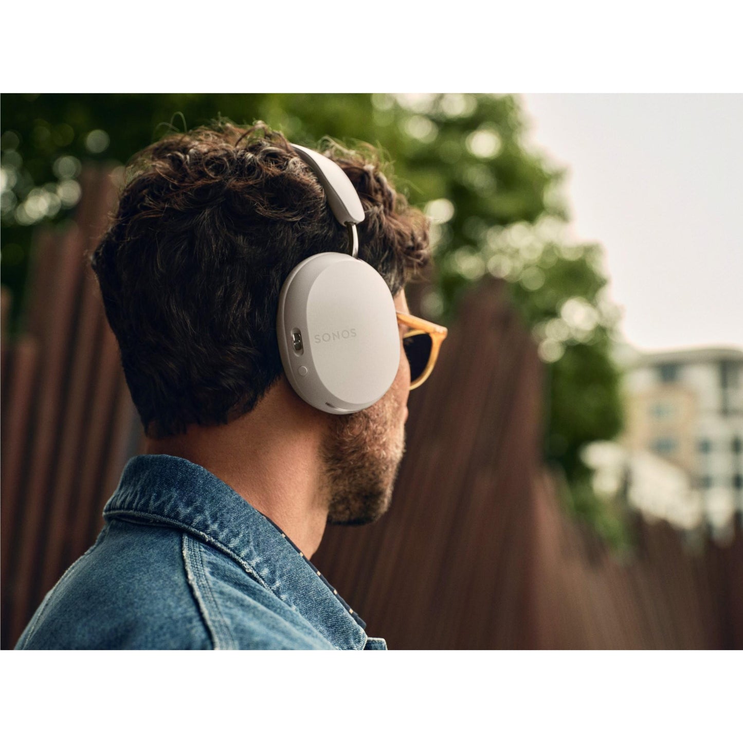Sonos Ace Active Noise Cancelling Over-Ear Headphones (White)