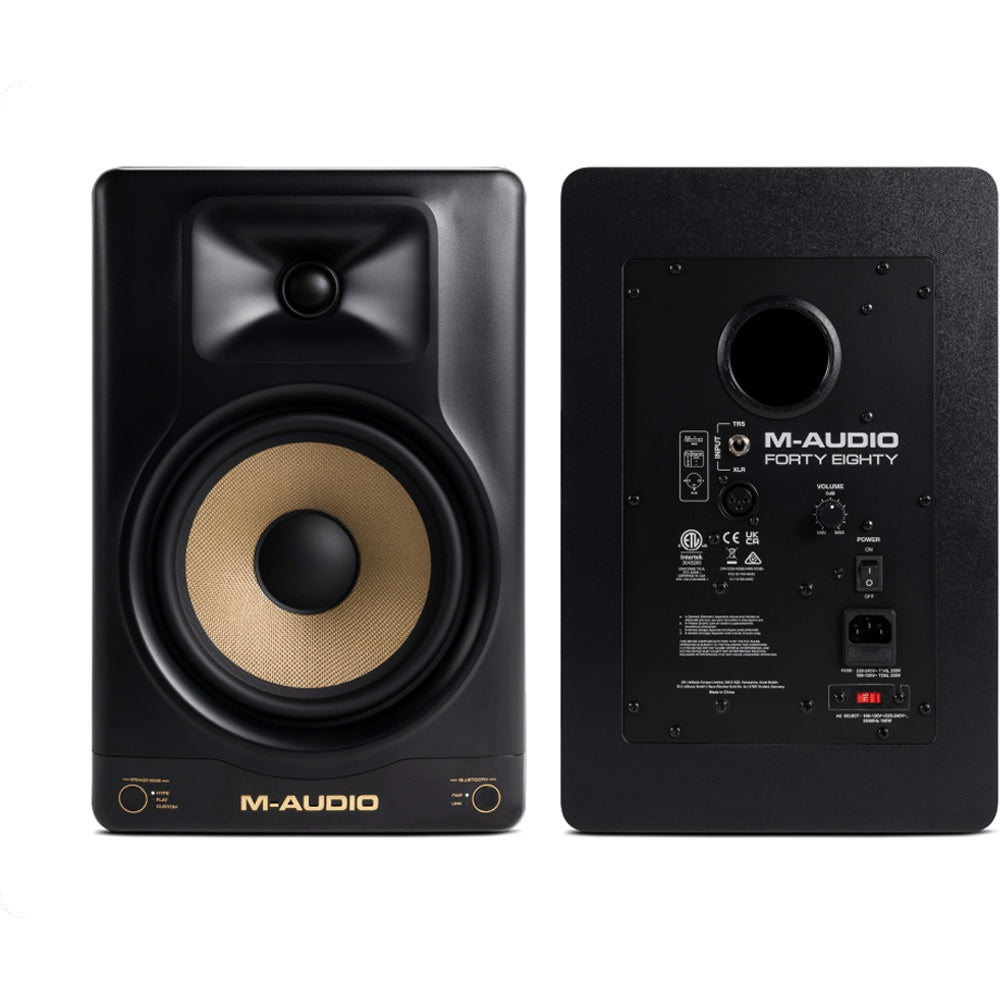 M-Audio Forty Eighty Bluetooth Nearfield Studio Monitor Speaker with DSP 150W