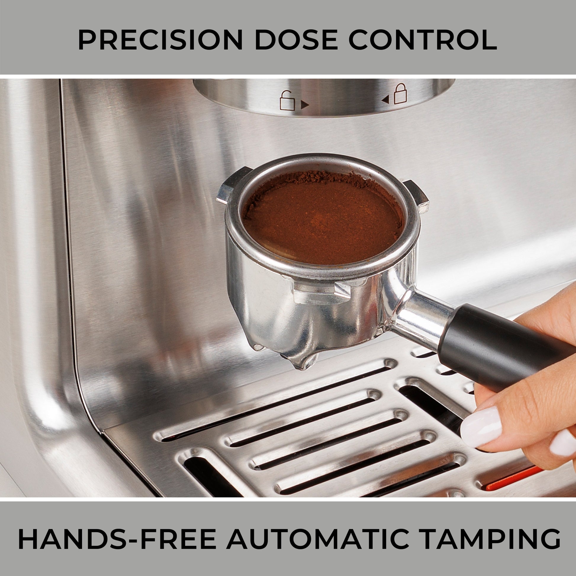 Kenmore Automatic Tamping Espresso Coffee Machine