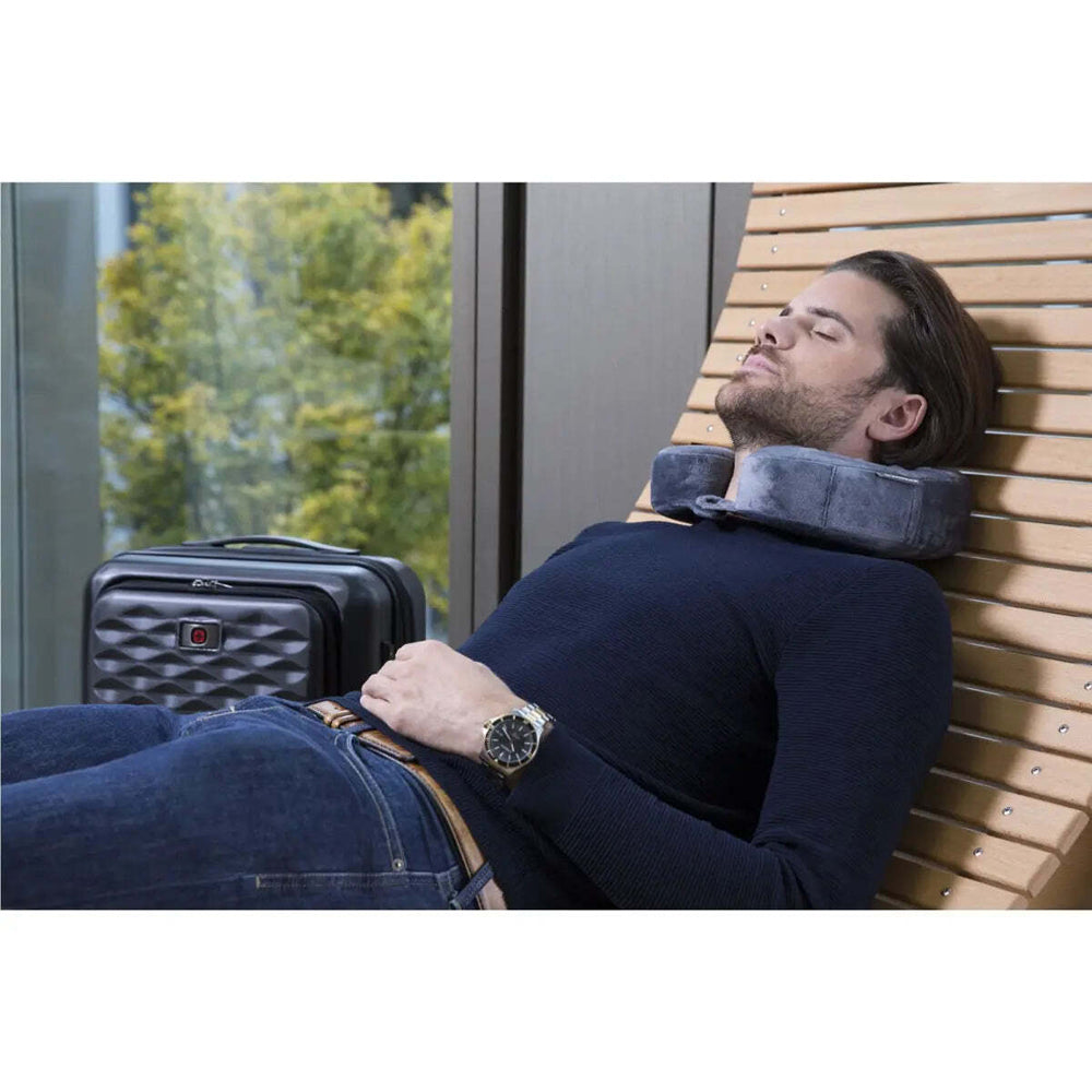 Wenger Memory Foam Travel Pillow - Grey