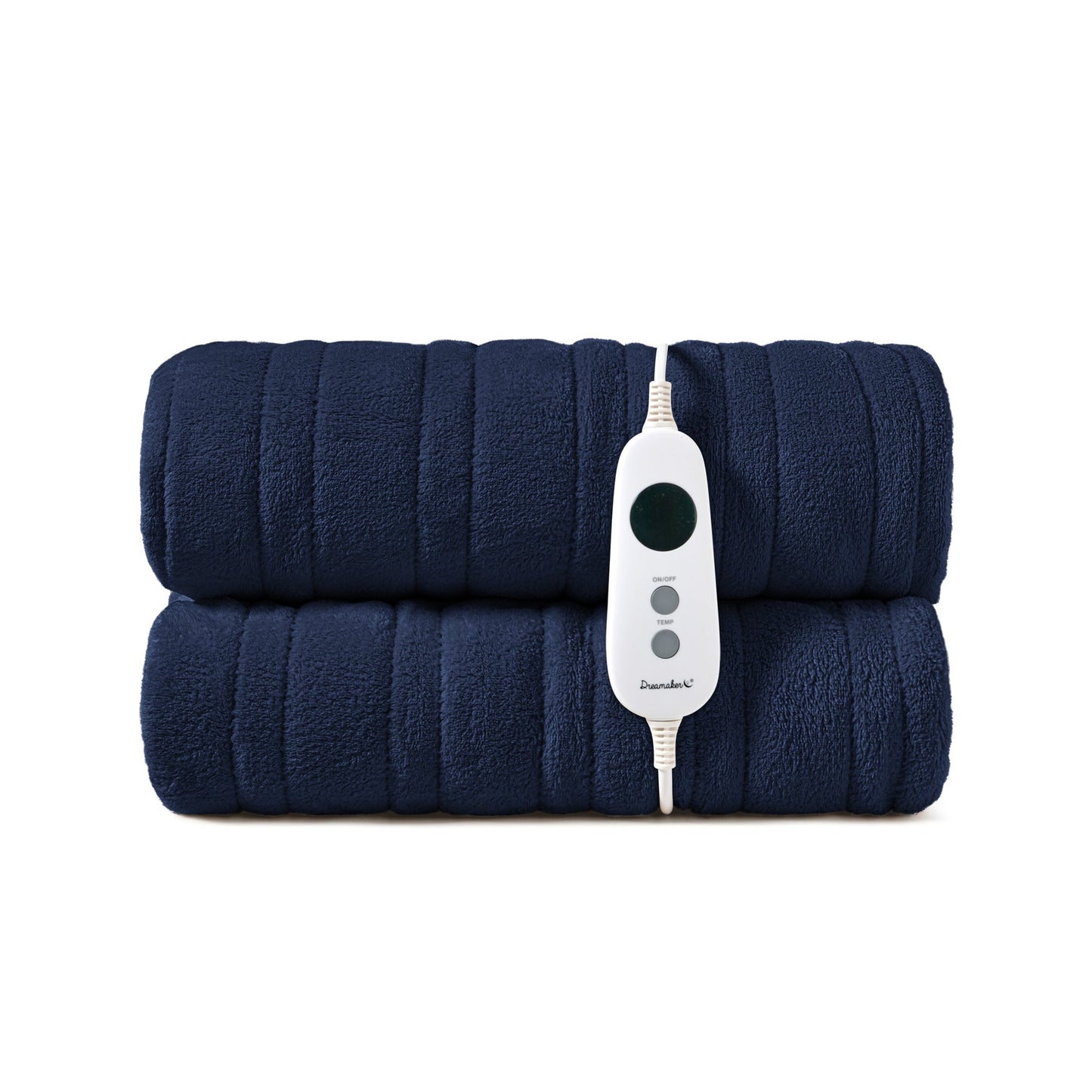 Dreamaker Coral Fleece Heated Throw - Midnight Blue