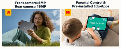 KODAK K11 10.1" Business Tablet 128GB Smart Storage
