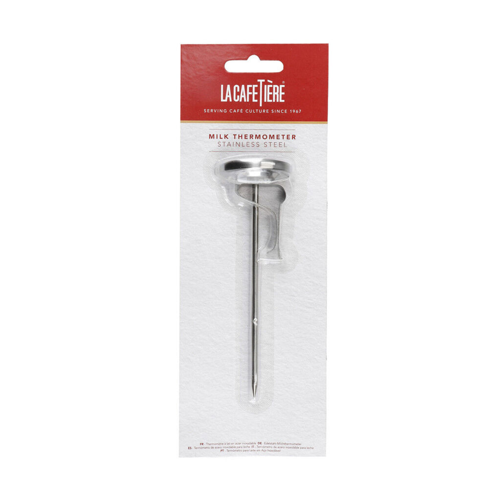 La Cafetiere 14cm Stainless Steel Milk Frothing Thermometer