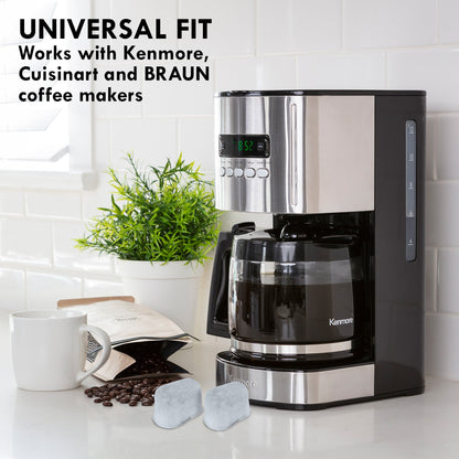 Kenmore 12-Pack Universal Coffee Water Filter White