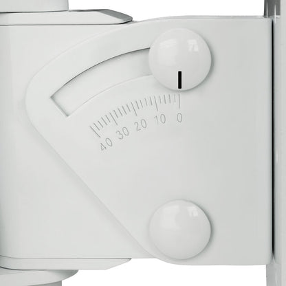 Gravity SPWMBS20B Tilt and Swivel Steel Wall Mount Holder For Speaker 20KG (White)