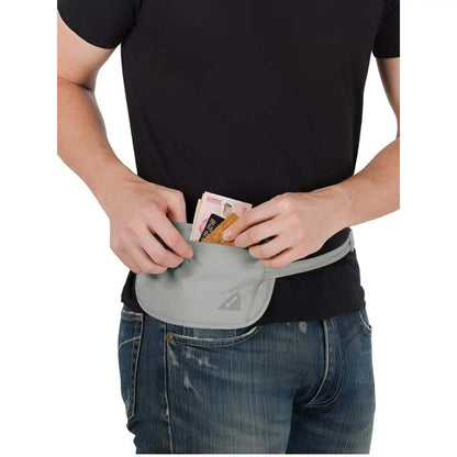 Pacsafe Coversafe X100 RFID Blocking Waist Wallet - Grey