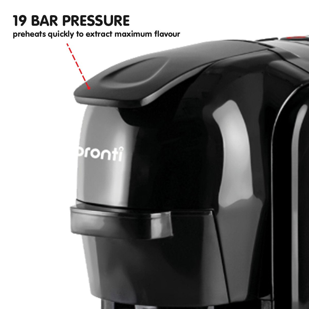Pronti HomeMaid 3-in-1 Coffee Machine
