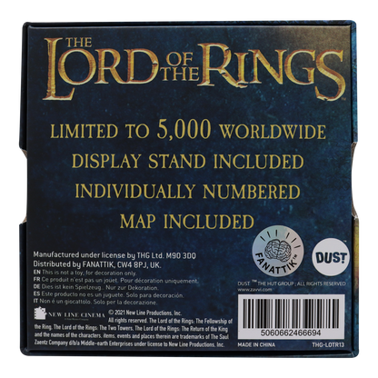 Fanattik The Lord of the Rings Limited Edition Mordor Medallion