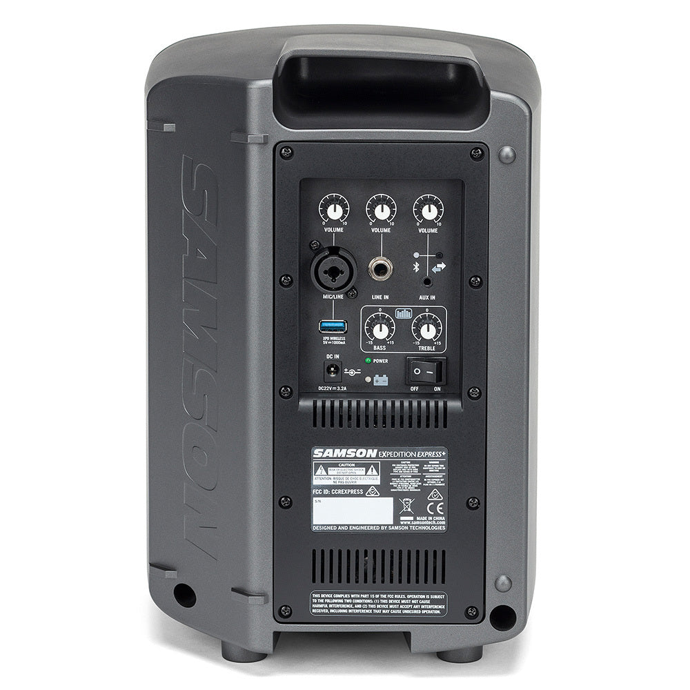 Samson Expedition Express+ PA Bluetooth Speaker w/Wired Microphone