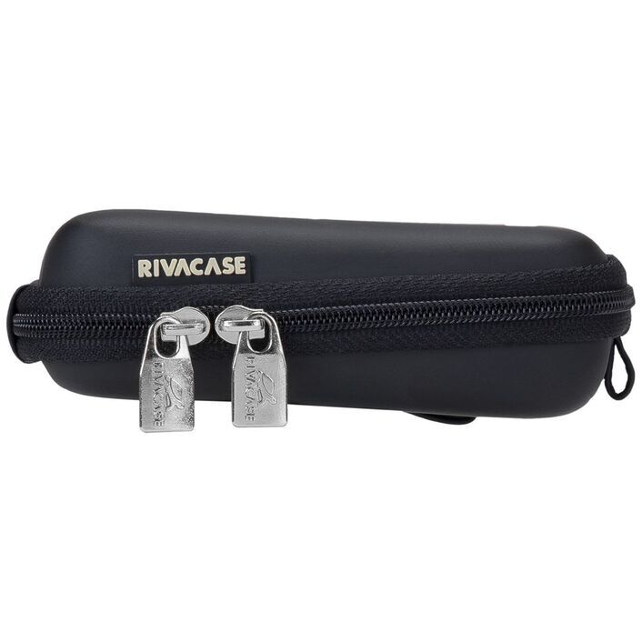 Rivacase 7103 Compact Shockproof Digital Camera Bag Hard Case (Black)