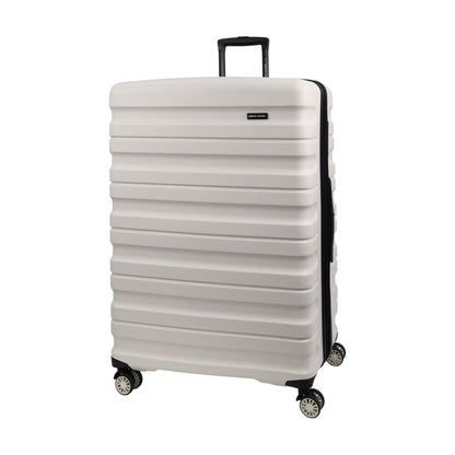 3pc Pierre Cardin 4 Wheel Hard-Shell Suitcase Travel Luggage Set Snow