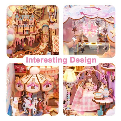 Tonecheer Sweet Dreams Book Nook Kit