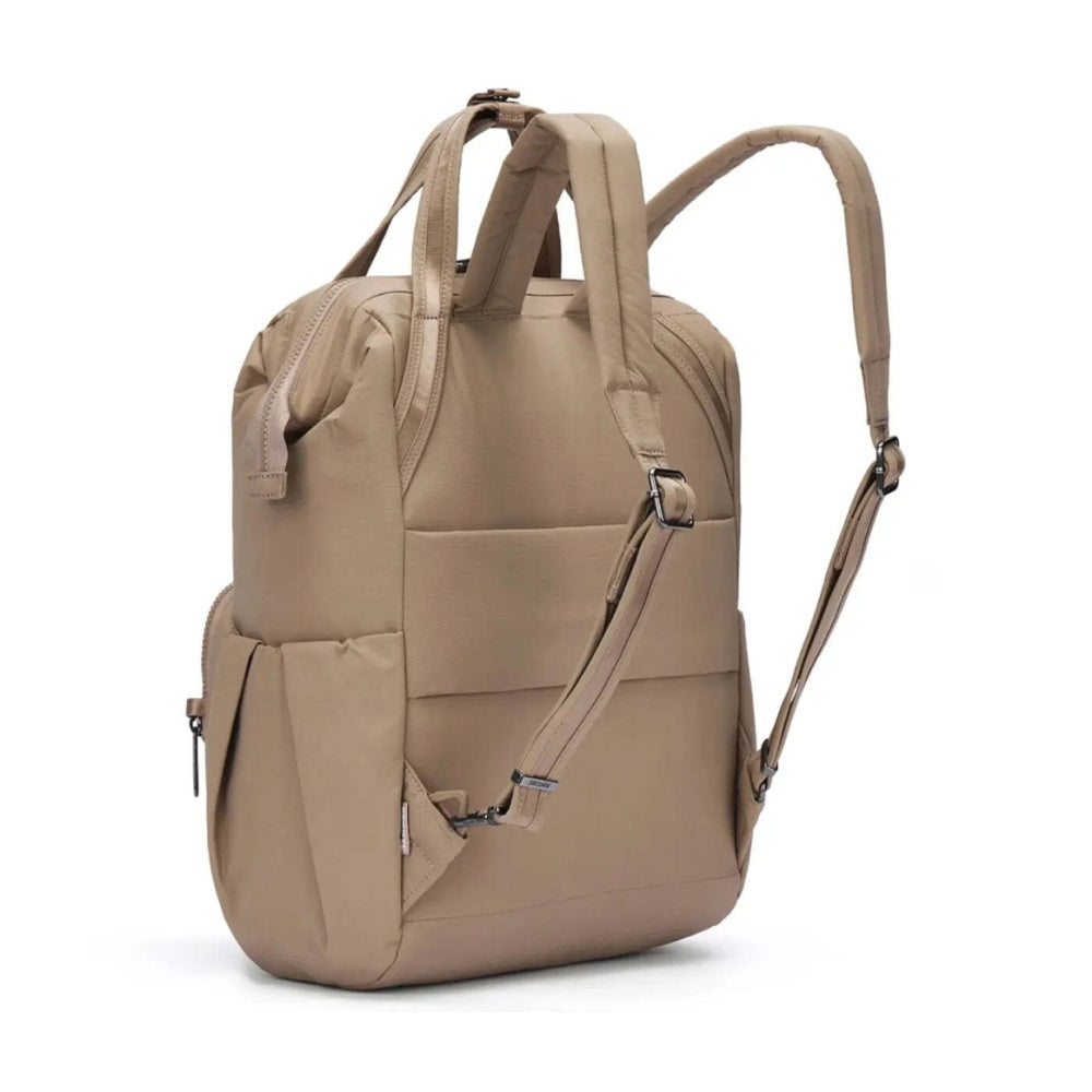 Pacsafe Citysafe CX Anti-Theft RFID Blocking 16" Laptop Backpack Taupe