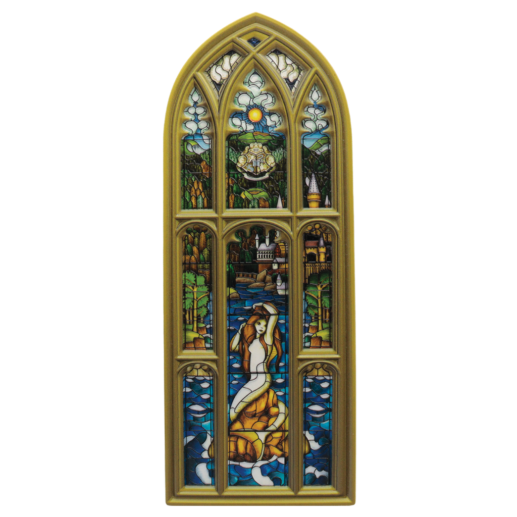 Fanattik Harry Potter Mermaid Stained Glass Window Resin Plaque
