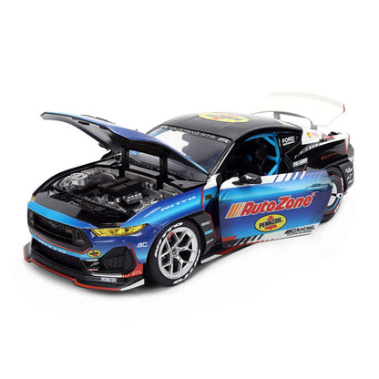 Jada 1:24 Big Time Muscle 2025 Ford Mustang RTR James Deane Racing Diecast Car