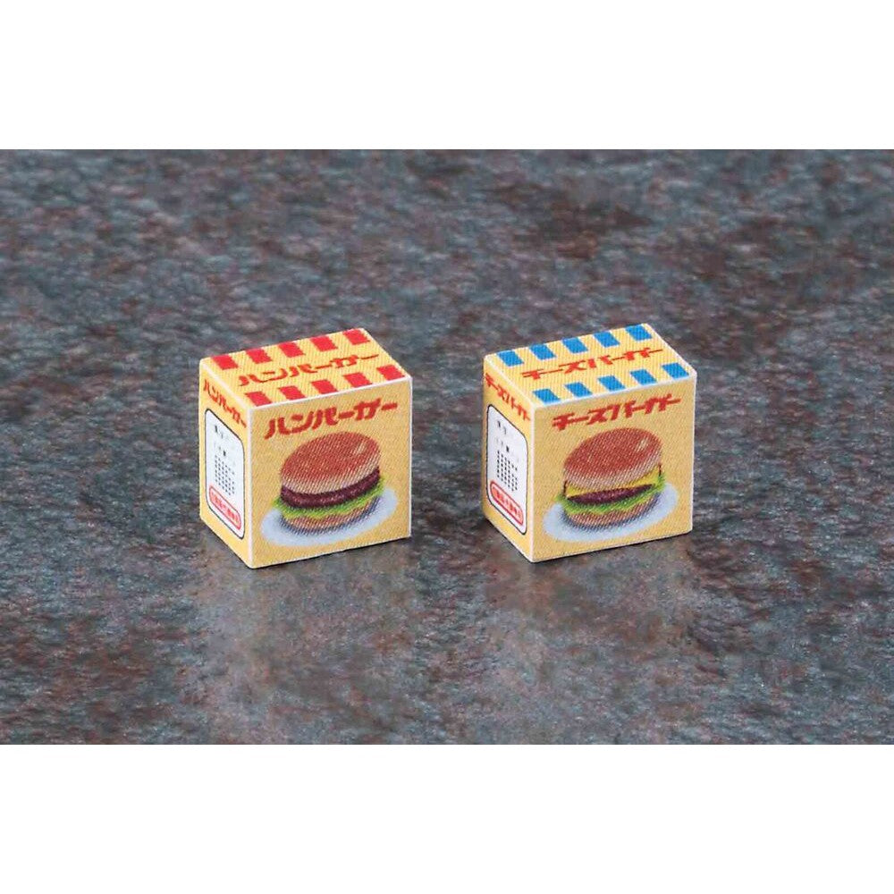 Hasegawa 1/12 Nostalgic Vending Machine (Hamburger)