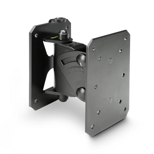 Gravity SPWMBS20B Tilt & Swivel Steel Wall Mount Holder For Speaker 20KG Black
