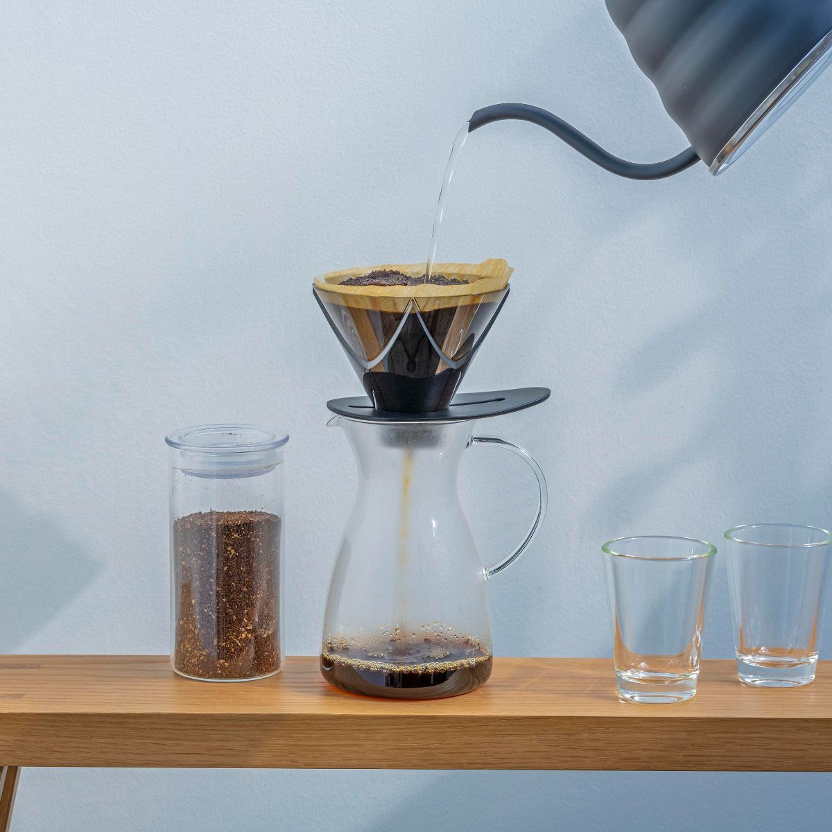 Hario V60 Mugen One Pour Dripper - AS Resin
