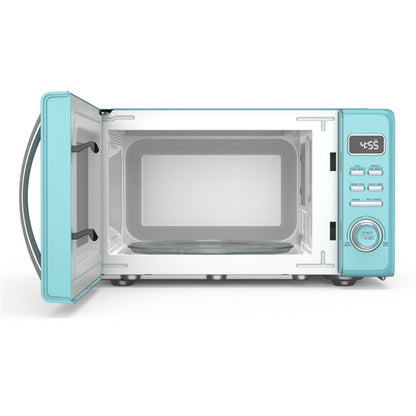 Total Chef Retro Microwave 25L Blue