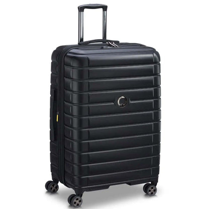 Delsey Shadow 5.0 - 75 cm Expandable 4 Wheel Suitcase - Black