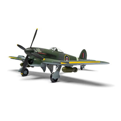 Airfix 1/72 Hawker Typhoon Mk.IB Fighter Jet Scaled Plastic Model Kit