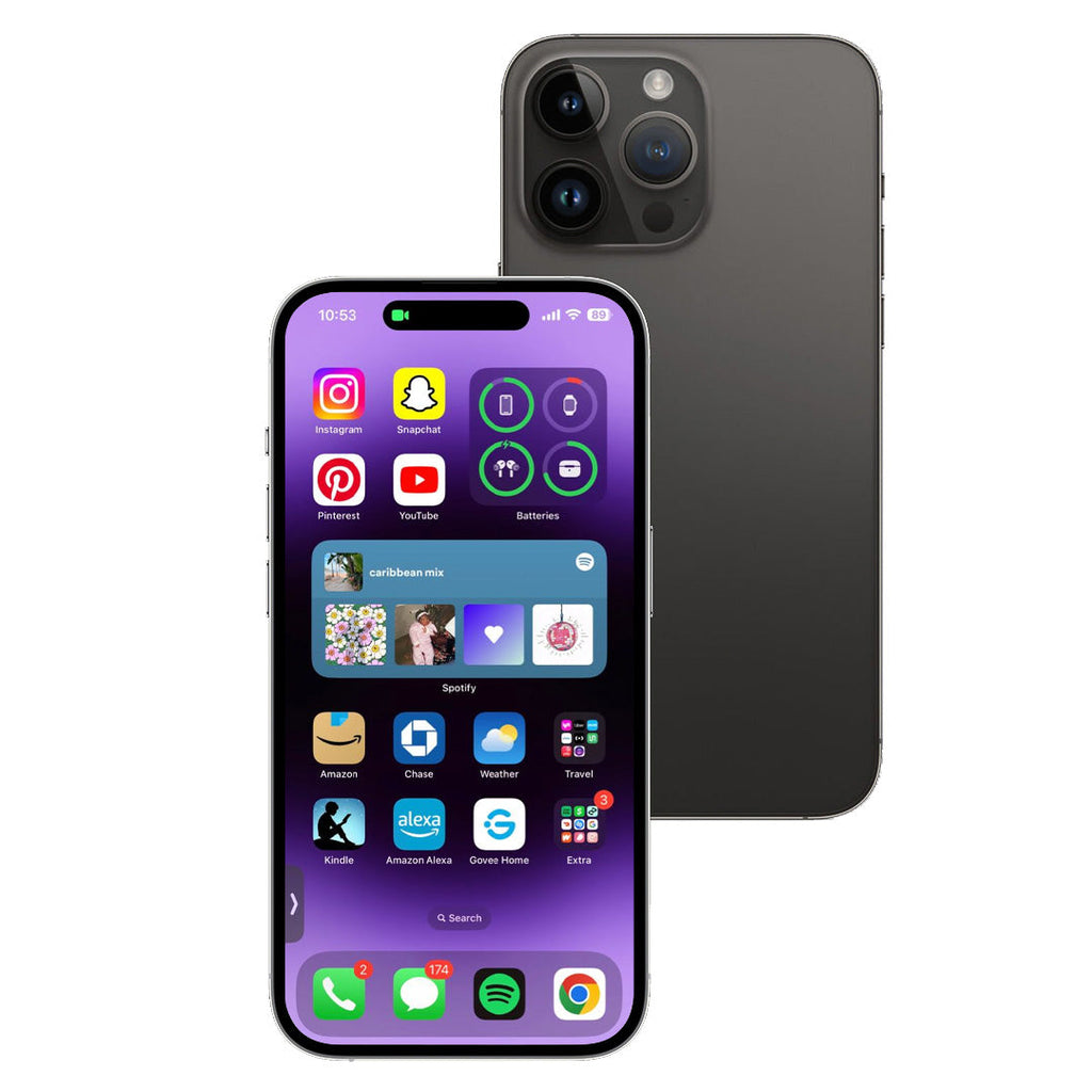 Apple iPhone 14 Pro 256GB (Space Black) [*Refurbished: Very good]