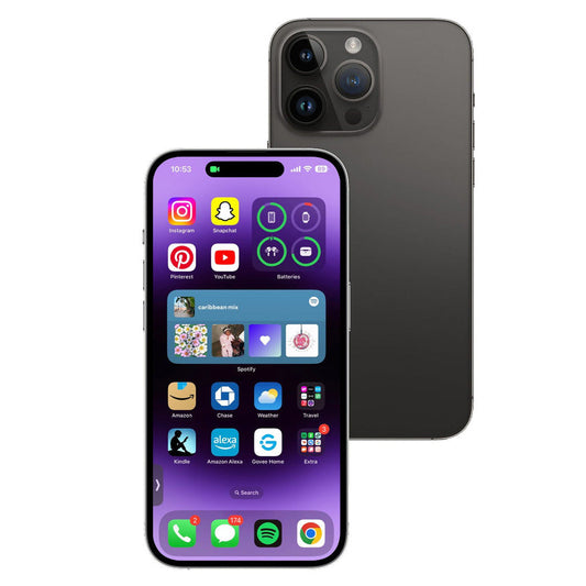 Apple iPhone 14 Pro 256GB (Space Black) [*Refurbished: Very good]