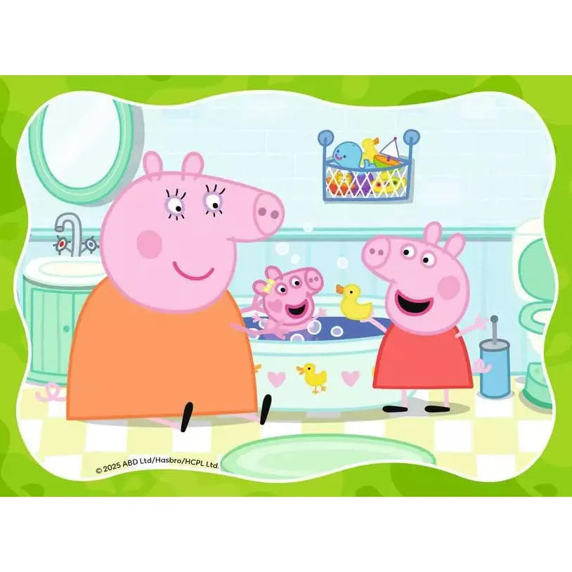 Ravensburger 12/16/20/24pc Peppa Pig Family Time Puzzle
