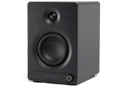 Victrola Tempo Bookshelf Speakers (Black)
